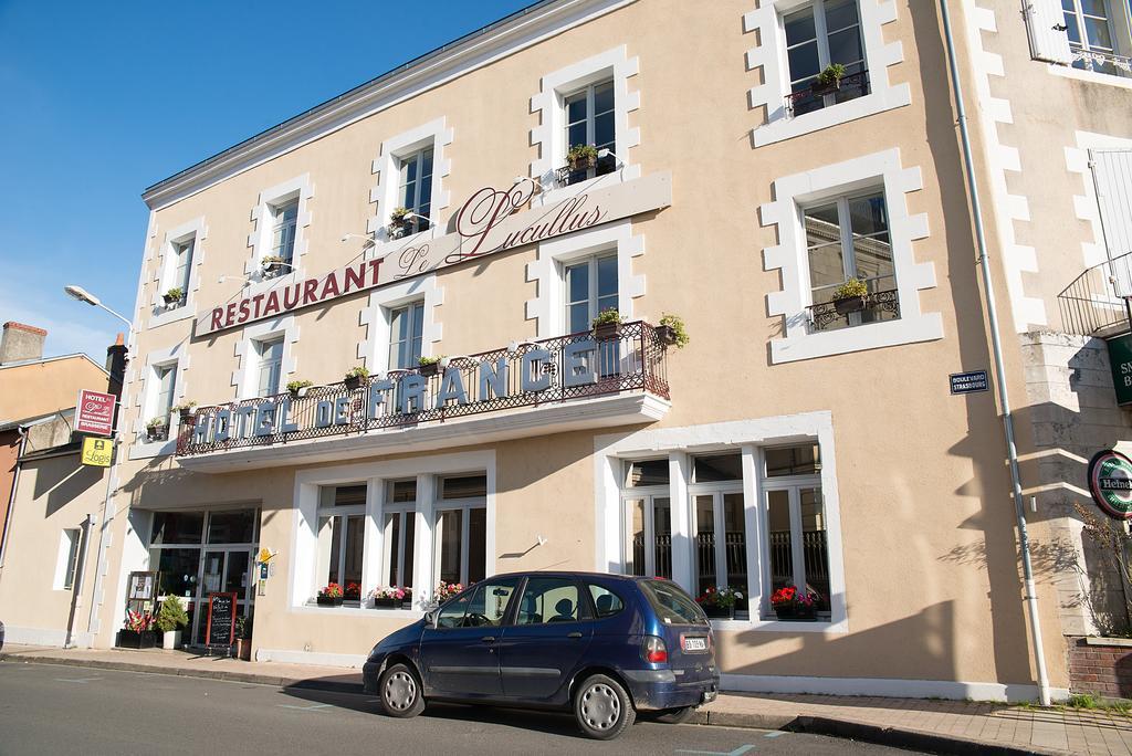 Logis Hotel De France Restaurant Le Lucullus منتوريلون المظهر الخارجي الصورة